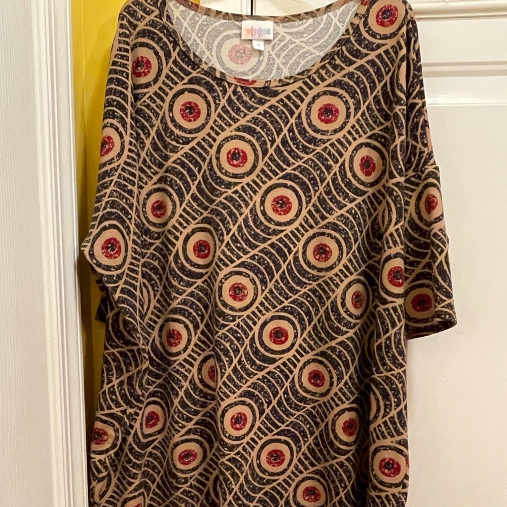 Evil Eye LuLaRoe Irma Size Med